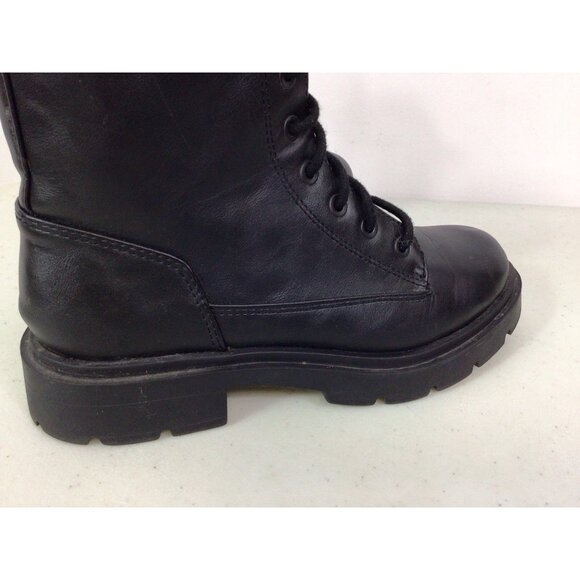 Grunge Combat Boots Lace Up Womens 7 - Picture 5 of 10